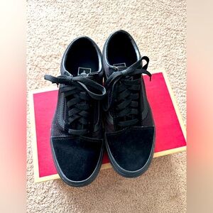 Vans Old Skool Platform Black 6.0 Men 7.5 Women